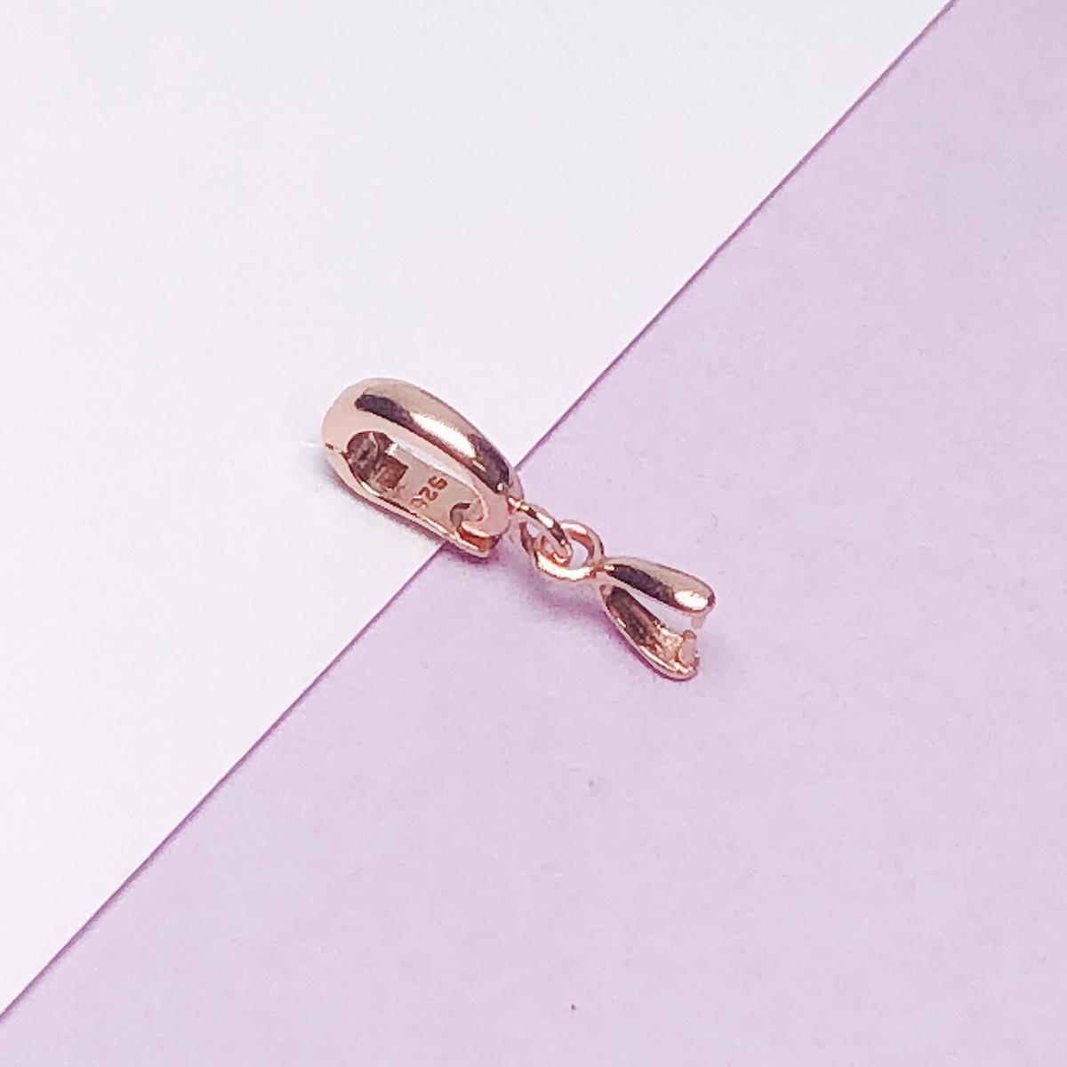 

Серебряная застежка-клипса двойная из стерлингового серебра 925 пробы для подвески и нефритовых аксессуаров