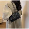 2024 Women's Retro Diamond Lattice Chain Crossbody Bag - Fashionable Small Square Shoulder Bag