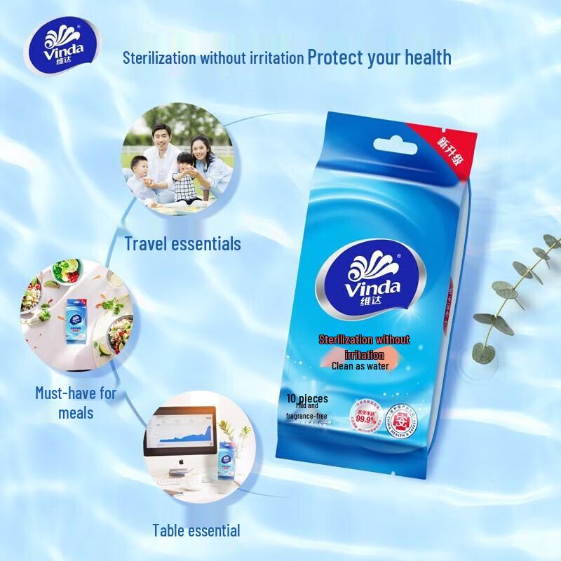 Vinda Wet Wipes & Hand Cream Set