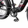 DUOTTS F26 Lite 48V 500W Electric Bike for Adults, 26"x4.0" Fat Tire E-Bike, 45-90km Range, Shimano 7-Speed, Black Red/Silver White