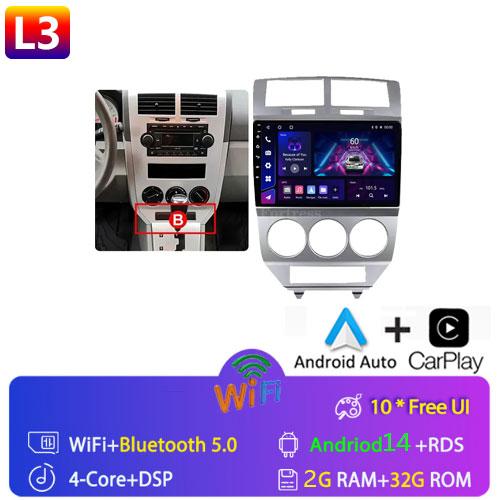 

Автомобильный Android для Dodge Caliber 2007 - 2010 Автомагнитола Стерео Головное Устройство Мультимедийный Плеер GPS Навигация Нет 2din DVD 5G Wifi 7862