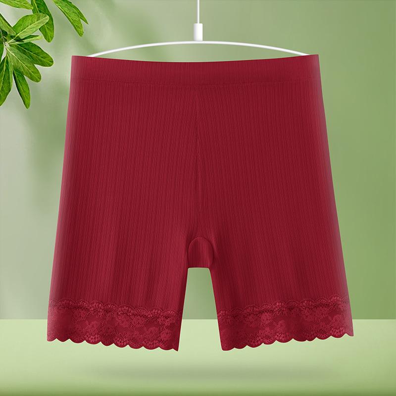 Plus Size Women Spring and Summer Belly Lift Hip Breathable Anti Loose Cotton Crotch No Trace Leggings