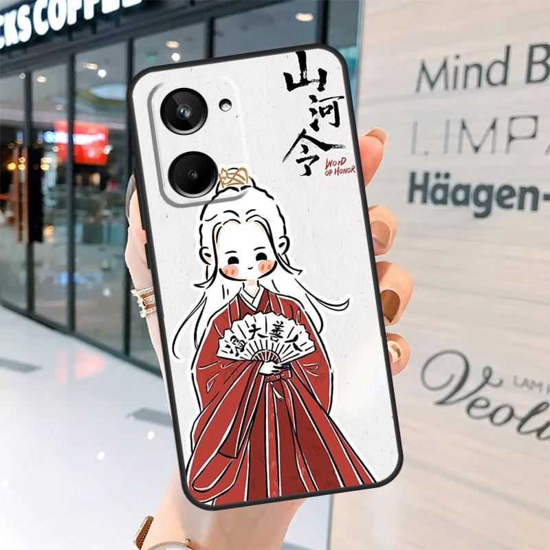 

WORD OF HONOR Shan He Ling cartoon Case For Realme 15 13 12 10 11 14 Pro Plus GT6 GT7 C15 C35 C53 C55 C61 C63 C65 C67 C71 C75 Realme C67 4G