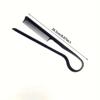 Hairdressing V-Comb Messy Hair Finishing Straightening Splint Comb - Hair Styling Tool Clip Special for  Hair Wigs