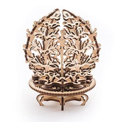 UGEARS Μηχανικό Λουλούδι 3D Ξύλινο Παζλ - Μοναδικά Κιτ Μοντελισμού για Εφήβους και Ενήλικες