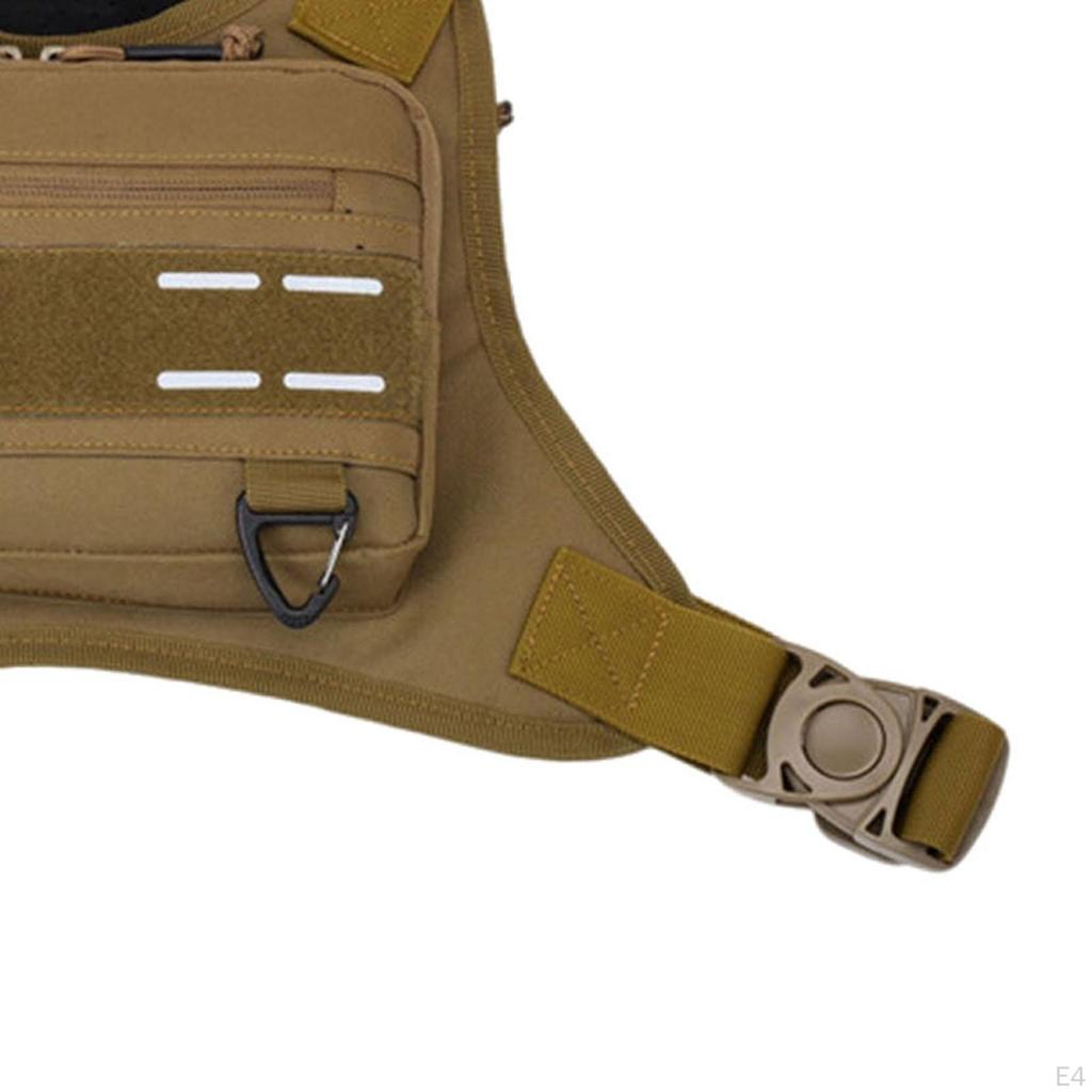 Front Chest Bag Multifunction Antitheft Rig for Travel Climbing Hiking