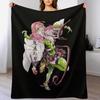 Mitsuri Kanroji Kimetsu No Yaiba Throw Blanket Heavy Moving Loose Christmas Decoration Blankets