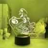 Super Mario Usb Night Light With Color Changing Led For Gaming Room Decor