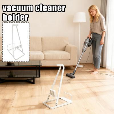 Vacuum Holder Metal Vertical Rack Vacuum Storage Holder Floor Stand For Home Kitchen Bedroom Living Room Balcony Office