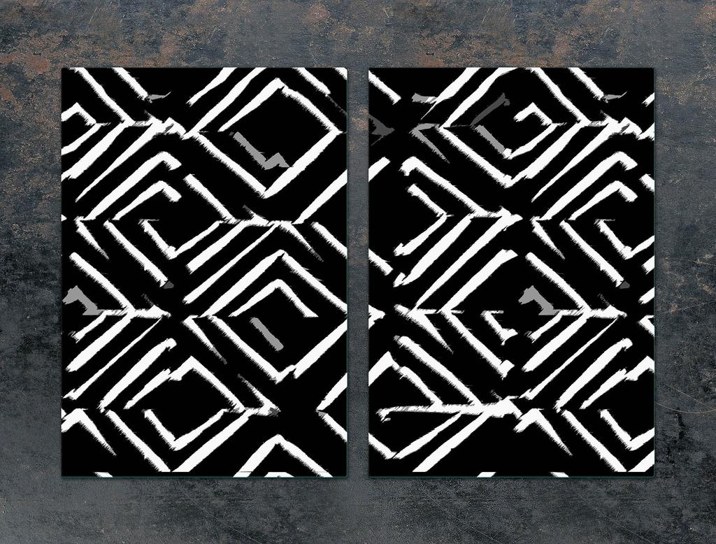 SZKLANA PŁYTA OCHRONNA DO KUCHNI 2x35x52 WZÓR