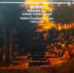 

LP Record JOHANNES BRAHMS BUDAPEST SYMPHONY Symphony No. 3 Academic Festival FL3350 Fidelio Hungary Classical Used