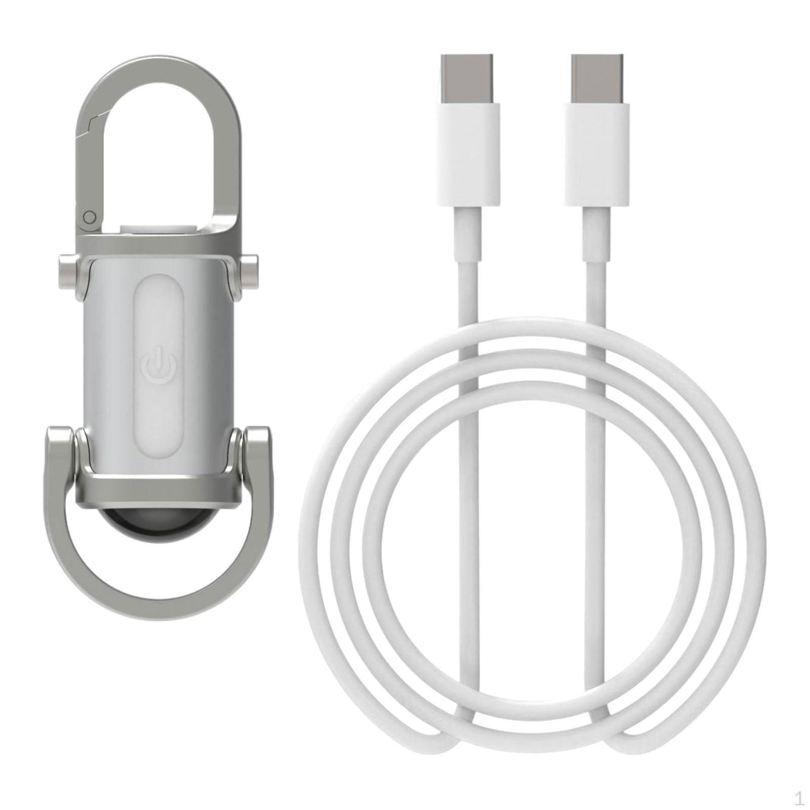 

Компактный светодиодный фонарик-брелок для удобной переноски и использования во время активного отдыха Silver