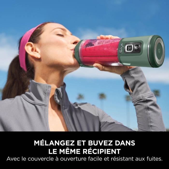 Blender portable sans fil NINJA Blast - Vert forêt - BC151EUEM