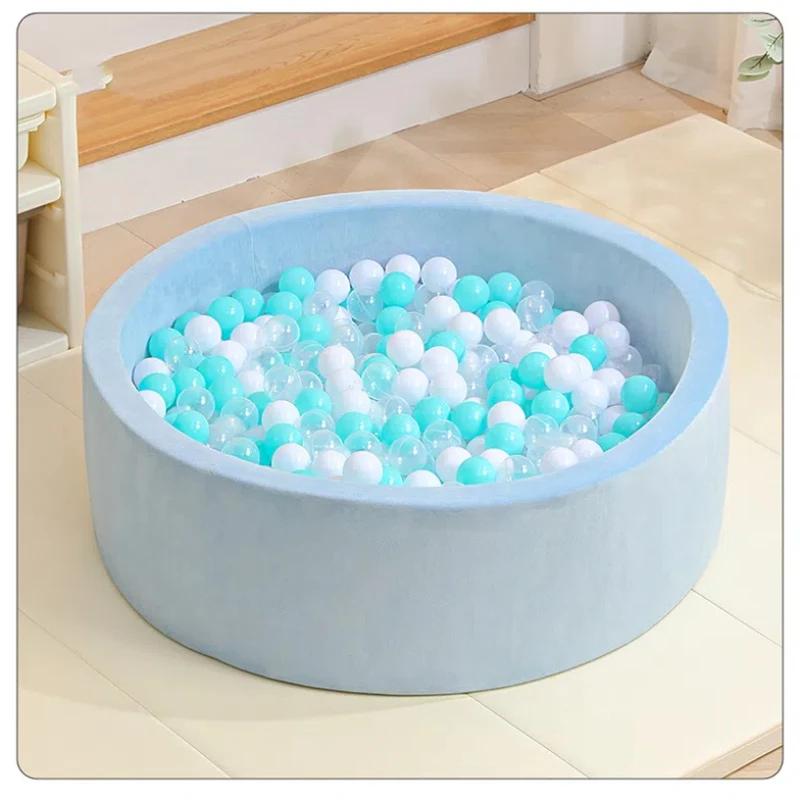 European Style Thick Sponge Ball Pit Indoor Playpen for Kids Ocean Wave Ball Pool with Balls Children Indoor Game Play Area Toy