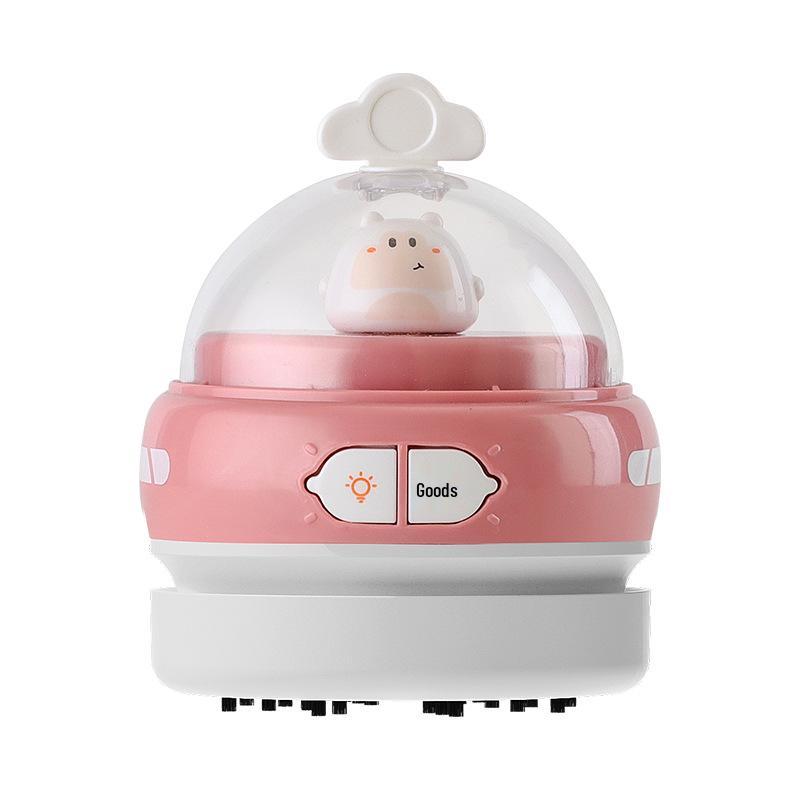 Wireless Desktop Vacuum Cleaner & Night Light for Crumbs - Ideal for Children and Students