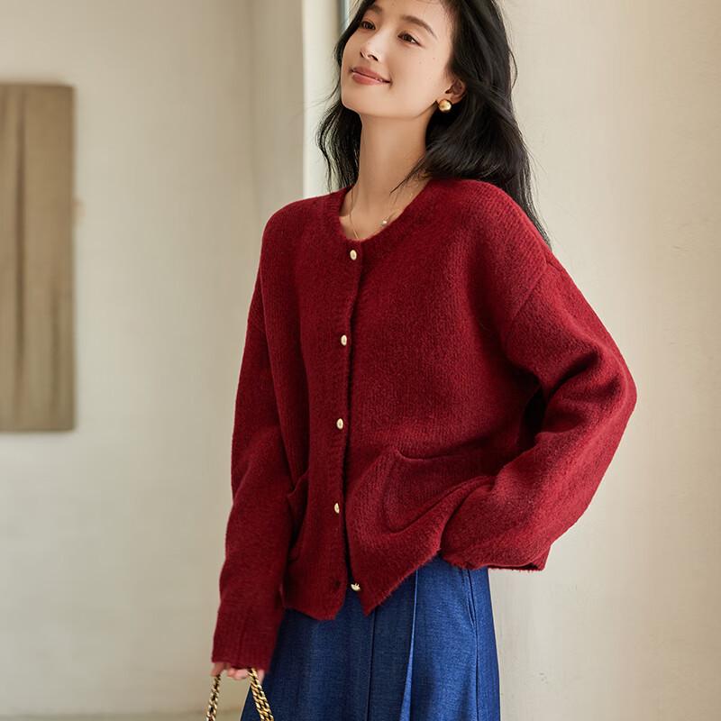 

VICTORIA&VERA Women s Loose Knit Cardigan XL