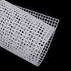 Handcraft Latch Hook Bags Made Plastic Grid Hook Crafts Accessory Plastic Mesh Cloth For Bag Rug Thread Hook Craft Supplies