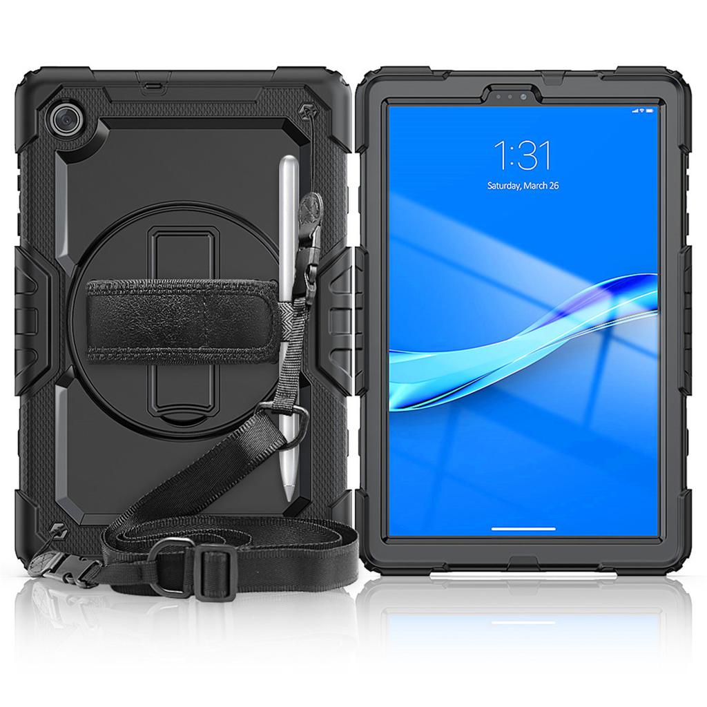 Armor Case For Tab M11 Xiaoxin Pad TB330FU K10 M10 3rd Gen TB328FU TB328XU K11 Wrist Strap Kickstand Cover