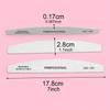 10-Piece Half Moon Nail File, Nail Polishing Tool
