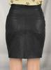 Handmade Leather Party Wear Soft Genuine Lambskin Women's Skirt Black Stylish