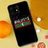 Maldives Map Phone Case For Samsung Galaxy S25 Ultra S24 S23 S22 S21 Ultra S9 S10 Plus S20 FE Funda Cover