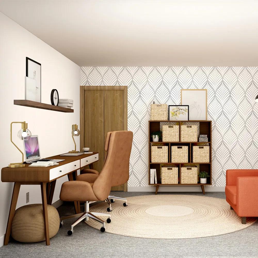 Gold Wallpaper Peel and Stick Geometric Stripes Wall Sticker Removable Self Adhesive Vinyl Film Home Decoration Easy To Install