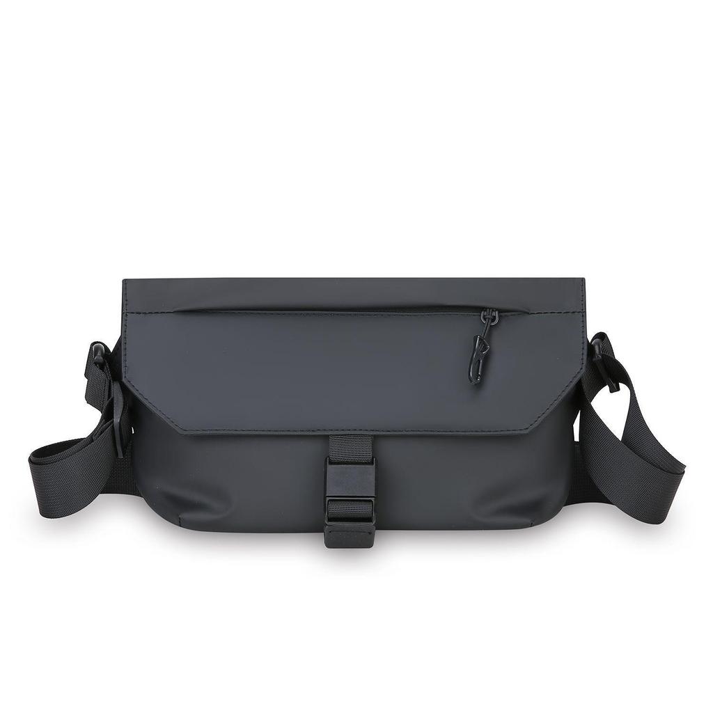 Men's 2025 Fashion Crossbody Bag - Trendy, Solid Color Shoulder Bag for Street, Sports, and Casual Wear.