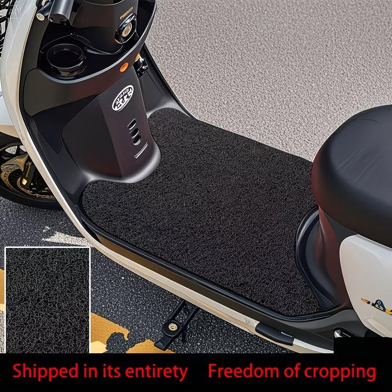 Tappetino universale per scooter elettrico Tagliabile a filo Tappetini per auto Impermeabile Antiscivolo Pedana per E-Bike Moto