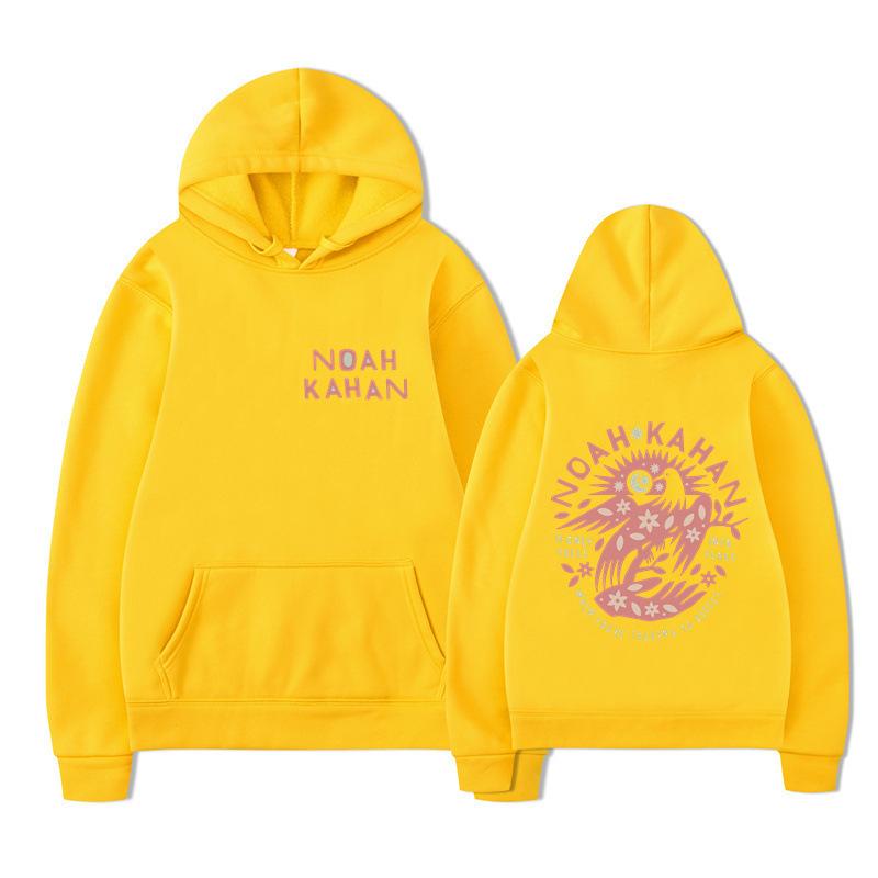 Herbst und Winter Noah Kahan Alphabet Pullover Pullover High Street Hoodie für Männer und Frauen