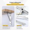 Stainless Steel Right Angle Wall Shelf Bracket Support