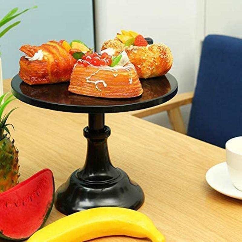 20/25/30CM Birthday Wedding Metal Iron Cake Stand Round Seat Nordic Dessert Table Decoration Display Stand Cake Tray
