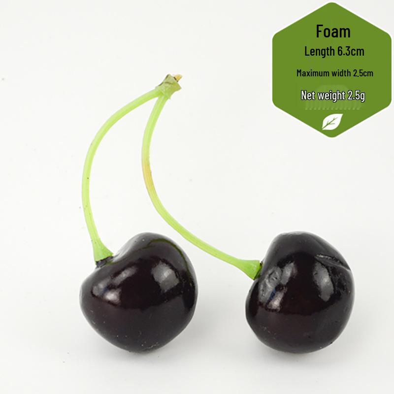 Decorazioni Frutta in Schiuma Ciliegia: Accessori Morbidi da Interno per la Casa, Ornamenti per il Soggiorno