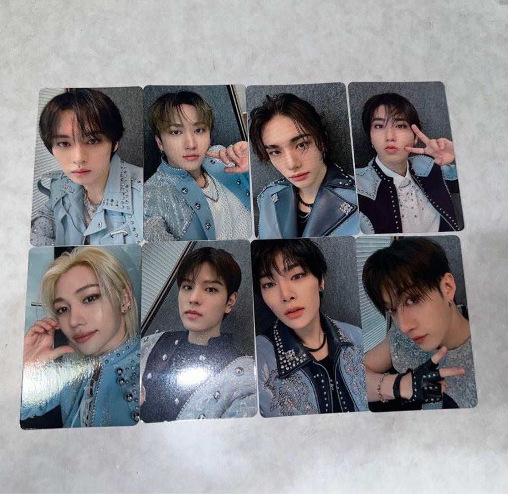 [USED] Stray Kids GIANT Osaka Venue 12/8 Trading Cards Complete Set of 8