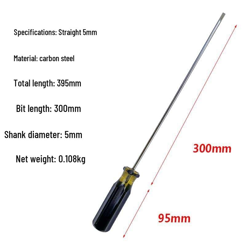 Magnetic 5mm Phillips/Slotted Carbon Steel Screwdriver for Sewing Machine Repair