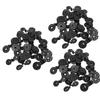 60 Pack Shade Cloth Heavy Duty Lock Grip Removable Reusable Large Small Size Shade Cloth Clips for Anti Bird Netting Garden Net Greenhouse Shade
