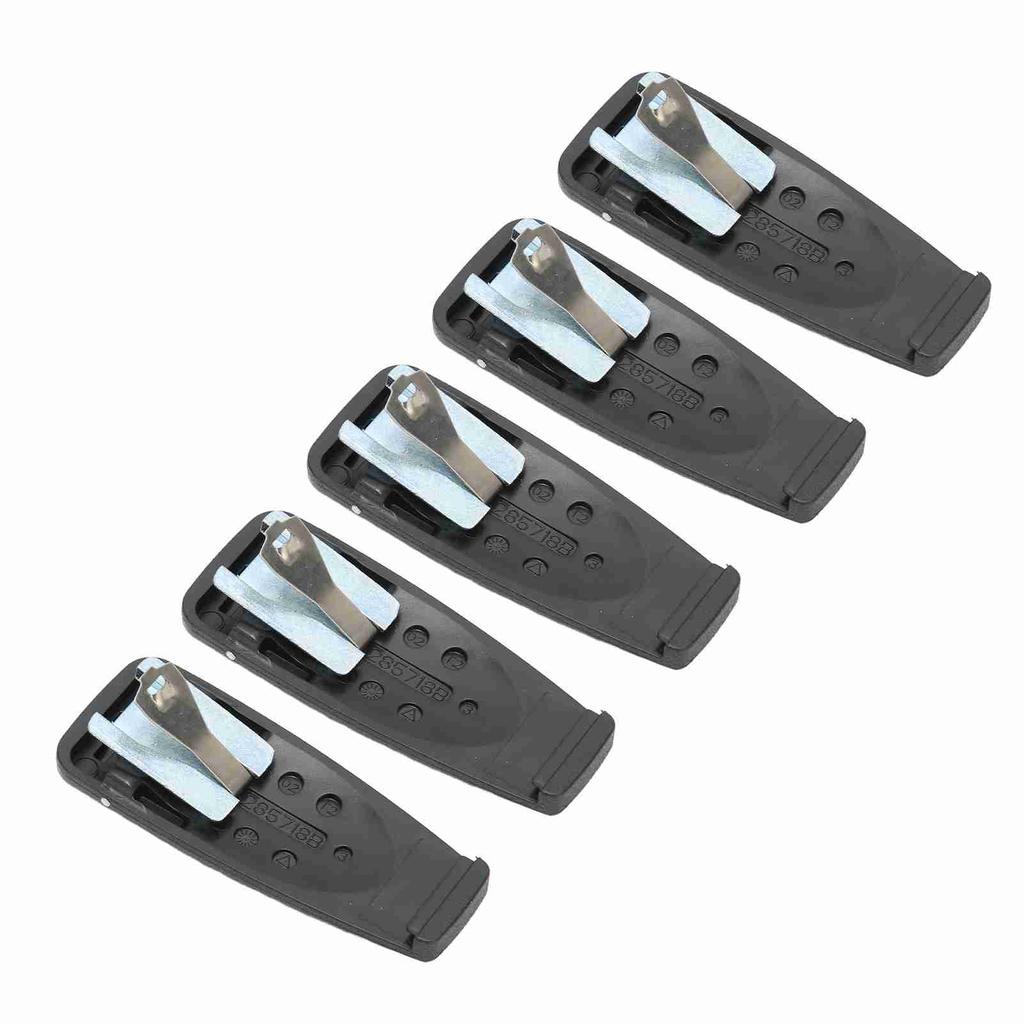 5pcs Radio Belt Clip Multipurpose Portable Replacement Walkie Talkie Belt Clip for Motorola GP2000