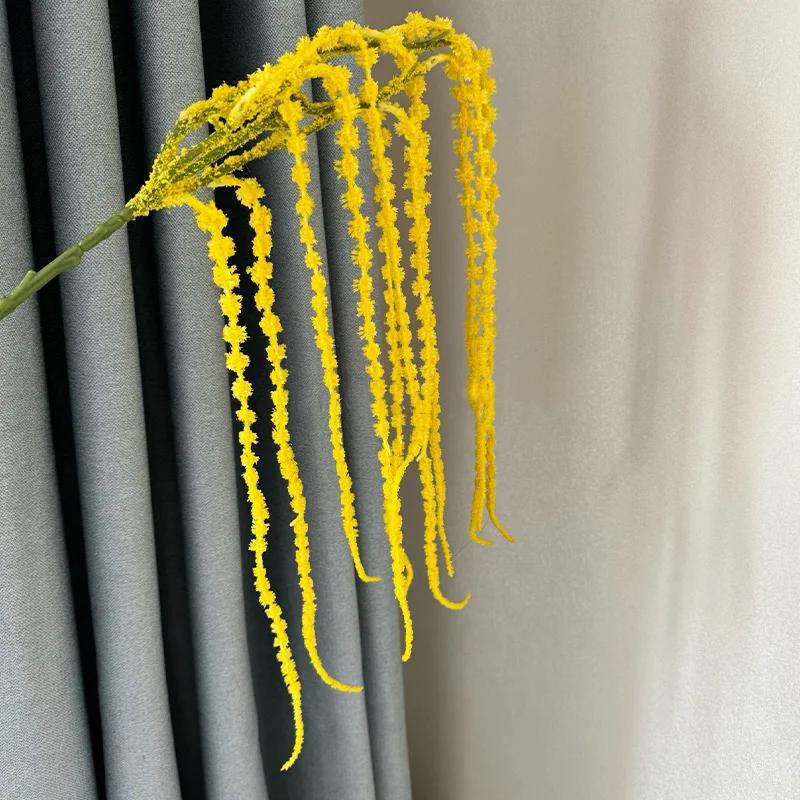 65Cm Artificial Green Plants Plastic Simulate Fake Flower Plant Wedding Birthday Party Flower Arrangement Home Garden Decoration