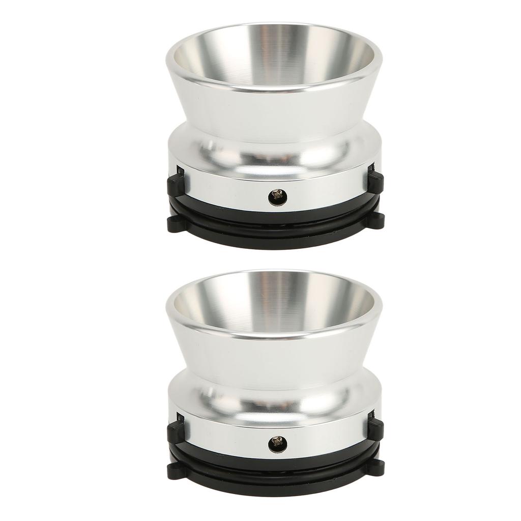 1 Pair NAB Hub Adapters Polished Aluminium 10 Inch Opener Universal Loading Device for Studer ReVox for Akai for Teac