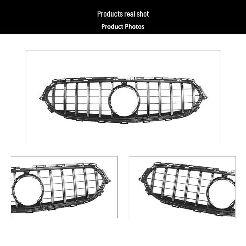 Silver Replacement Grille for 2021-2023 Mercedes-Benz E-Class W213 GT