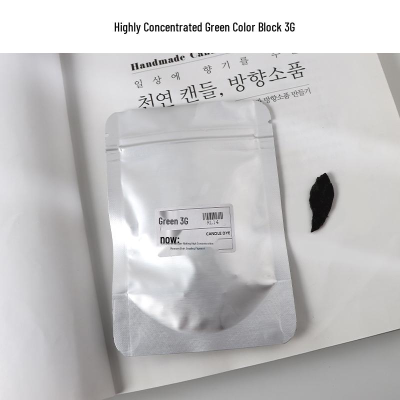 High-Concentration DIY Candle Pigment: Solid Pigment for Easy and Strong Wax Coloration