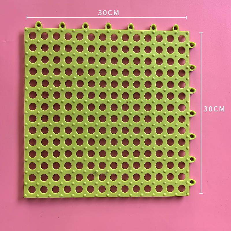 Kaninchenfußpolster Fäkalienleckendes Kaninchen Hamsterkäfig Fußpolster Kann verbunden werden PVC Umweltfreundliches Material Käfiglochmatte Haustierprodukte