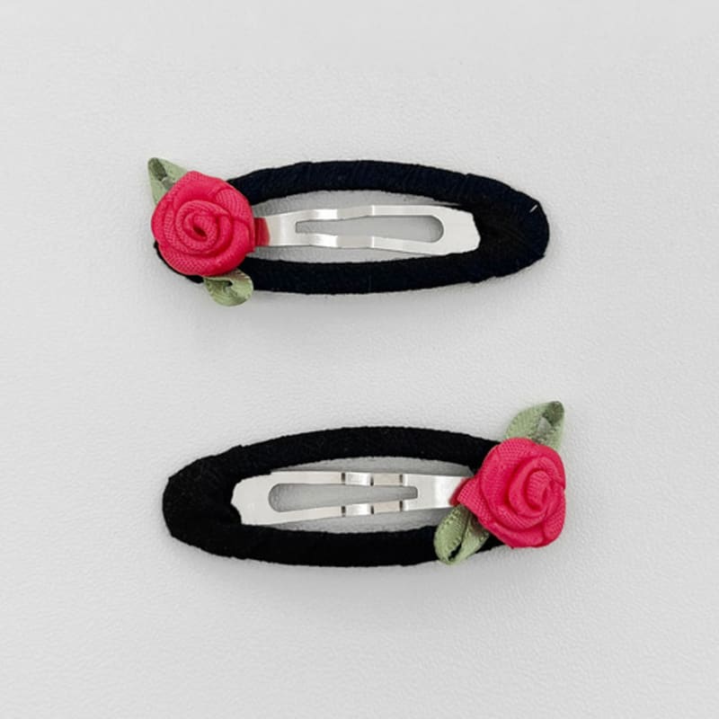 FANTASTIC PLANET [2SET] mini rose hair pin