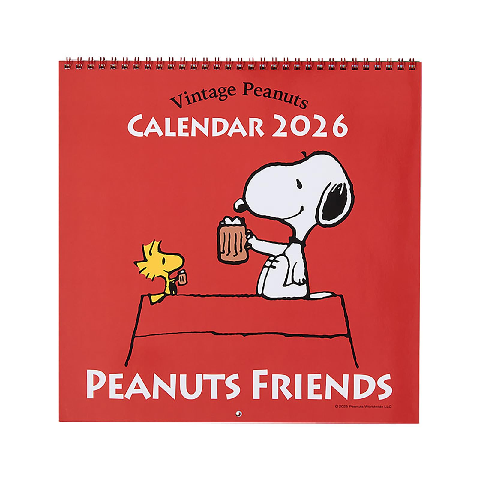 

Sanrio Wall Calendar Large 2026 Snoopy Paper Wall Hanging 622702