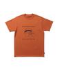 Snow Peak Lantern Eye T-Shirt, Size Small, Orange, TS-25SU103, Perfect for Festivals, Camping, and Outdoor Activities