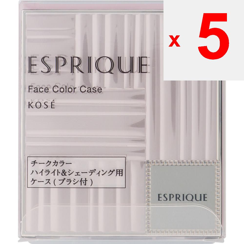 Kose ESPRIQUE Boîtier Couleur Visage Blush, highlighter, shading Attention)Veuillez utiliser la feuille transparente ci-jointe sur la poudre.. Si la brosse g