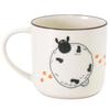 Shaun the Sheep Microwave and Dishwasher Home Mino Made In 246022 Mug, Approx. 350ml, Safe, Tableware, Decor, Gift, Orange, Ware, Japan,