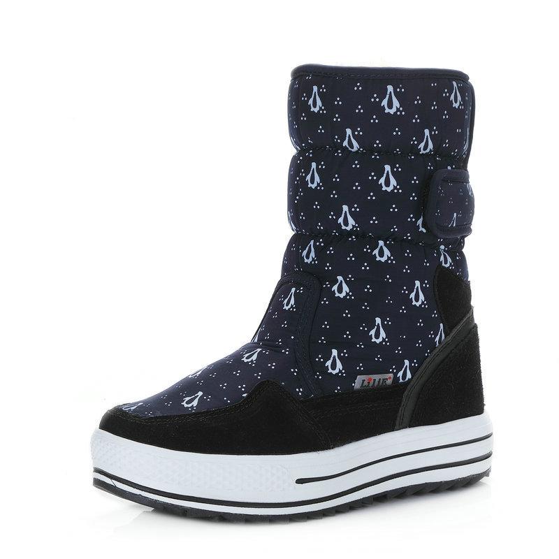 

Экспортировано в Европу, Россию Женские зимние сапоги на плоской подошве, утепленные, средней длины, леггинсы 2025 41