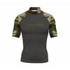 Mens UPF 50 Quick-Dry Rash Guard Short Sleeve Surfing Diving Swimming Water Sports Sun Protection