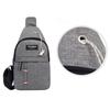 Men's Chest Bag New Fashion Korean-Style Casual Sports Water-Proof Shoulder Crossbody Bag Cross Body Chest Bag for Men