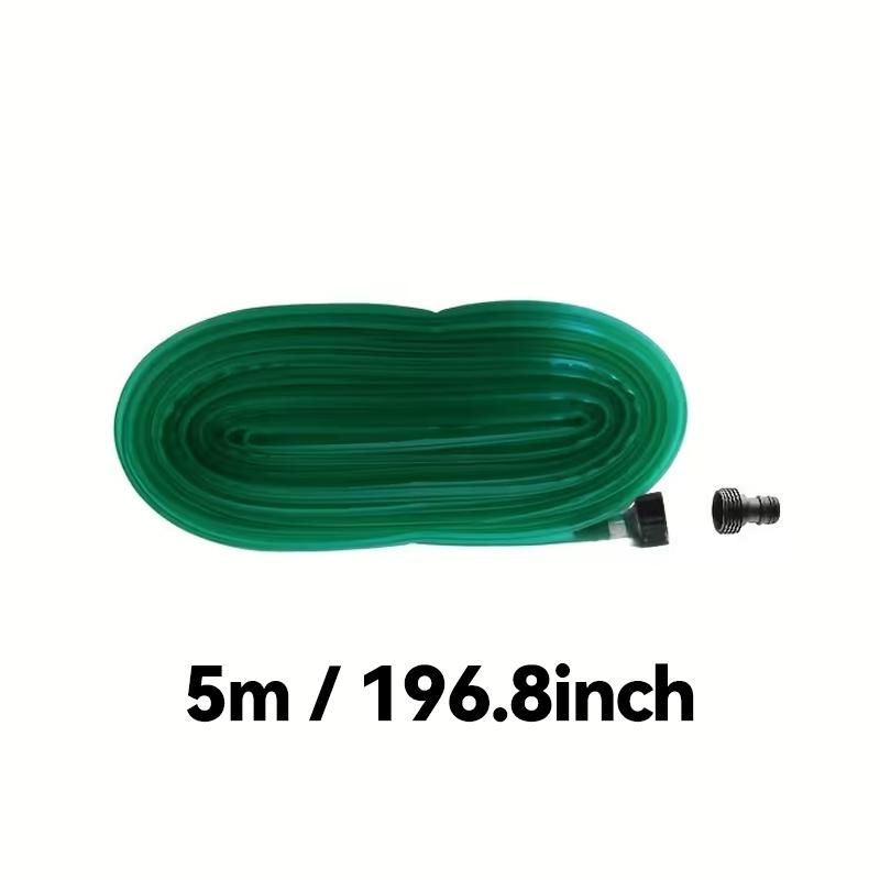 

2-in-1 Garden Sprinkler & Soaker Hose Flexible Anti-Twist Water-Saving 70% for Lawn Flower Bed Narrow Area Easy Storage